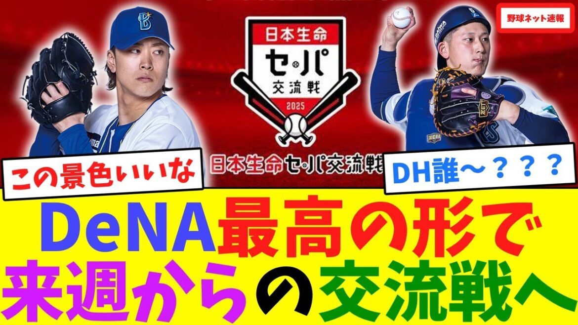 DeNA最高の形で来週からの交流戦へ【ネット反応集】