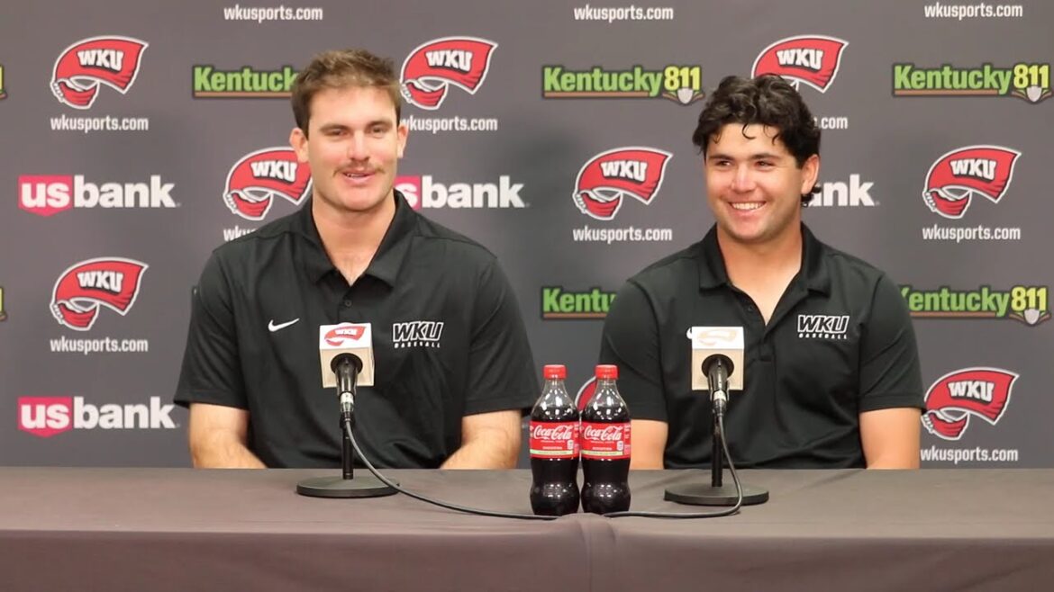 WKU BASE: Cal Higgins & Drew Whalen | NCAA Regionals Selection Show Media Availability | 5-26-25