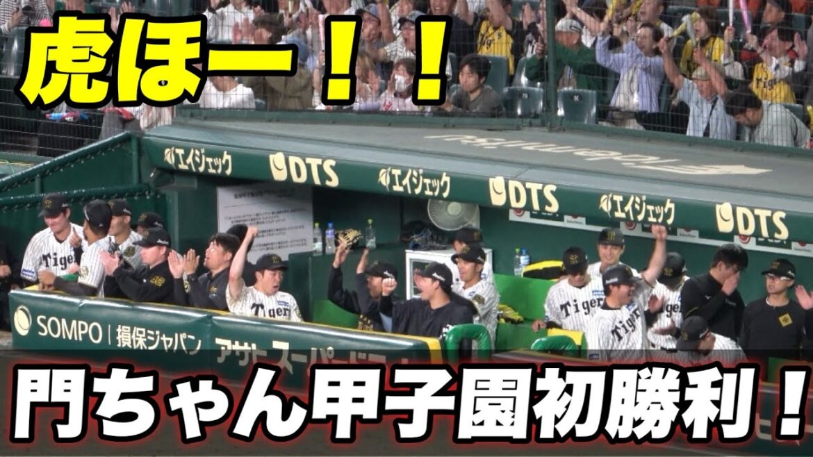 【虎ほー！！11安打打たれるも要所を抑え完封勝ちで3連勝！！】阪神対横浜