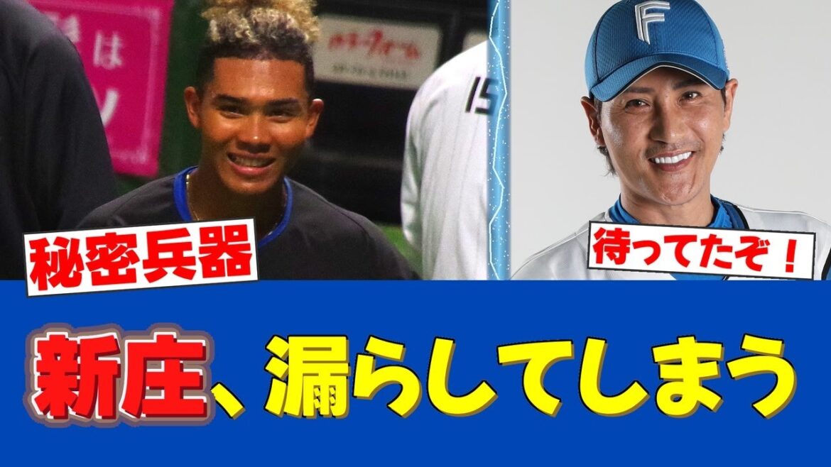 【朗報だ!!】新庄監督、交流戦の秘密兵器・水谷瞬の1軍合流を明言！【日ハムファンの反応】【F速報】
