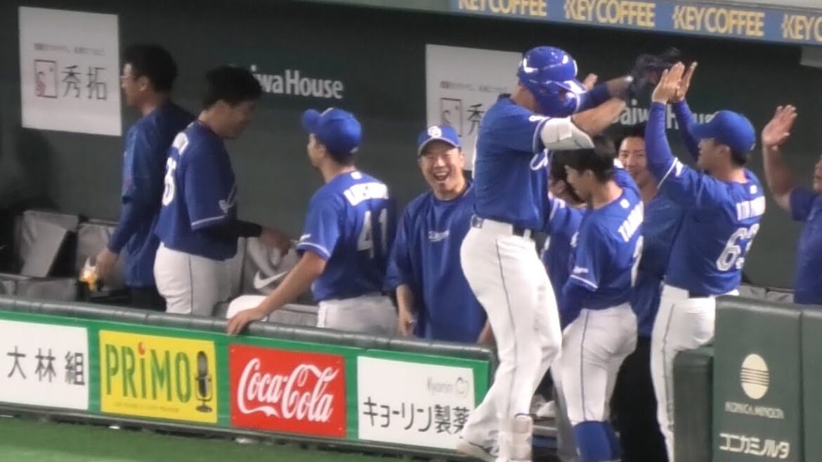 -2025.05.18-【NPB】８回表 ボスラー 3点差に広げるツーランをライトスタンドへ 中日ドラゴンズ（vs読売）