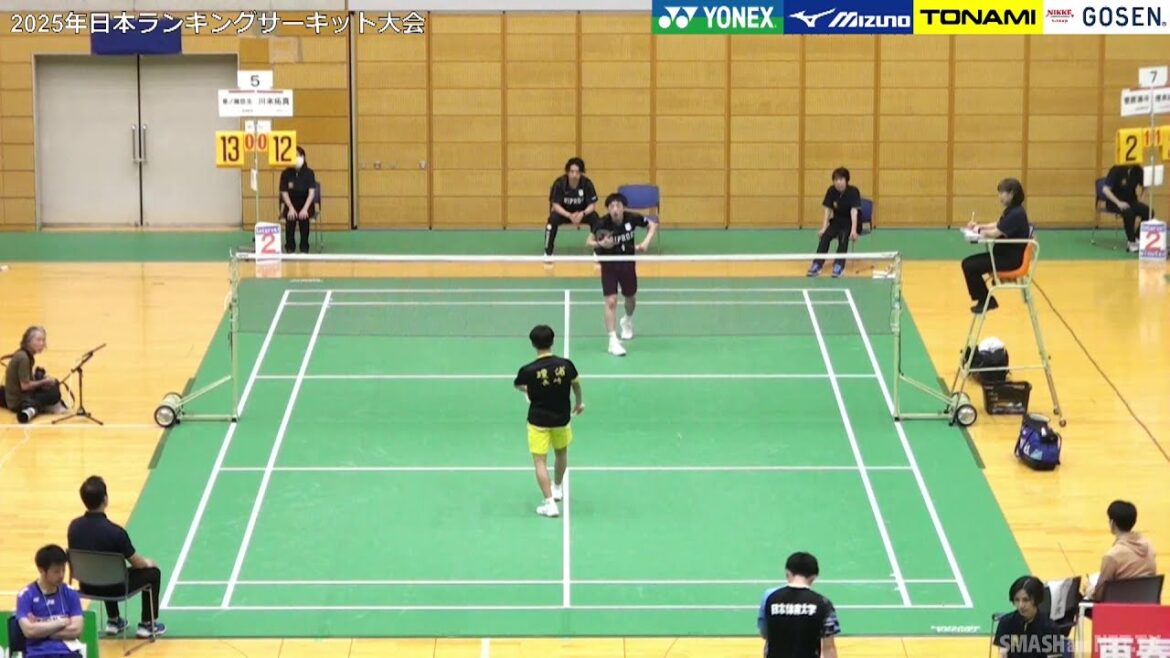 草ノ瀬 悠生（瓊浦高校）vs 川本 拓真（BIPROGY）MS1回戦【ランキングサーキット 2025】