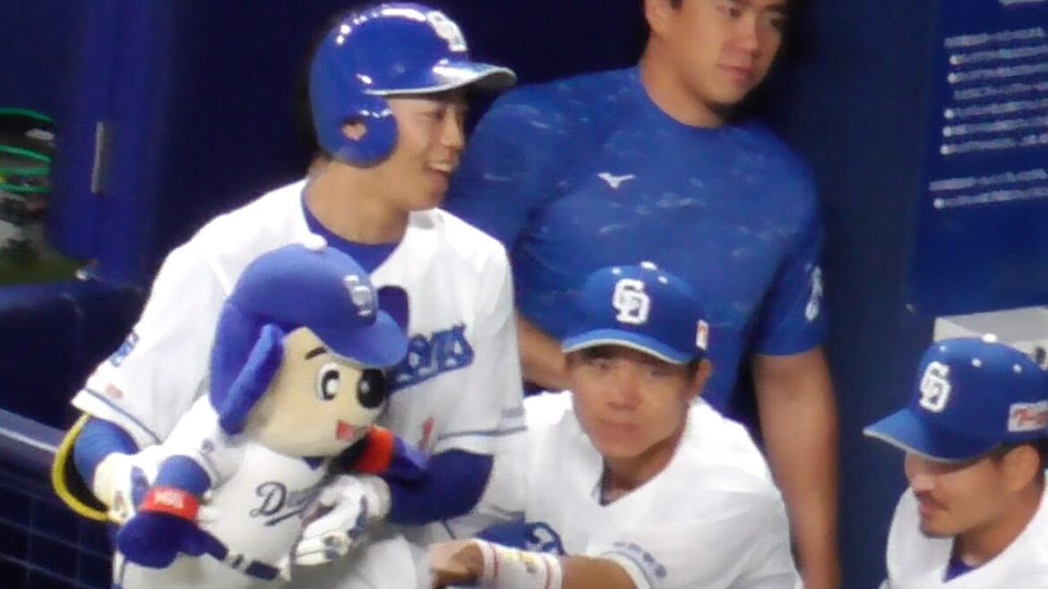 岡林勇希  今季1号ホームラン！ベンチも大喜び　中日ドラゴンズVS読売ジャイアンツ　2025/06/01