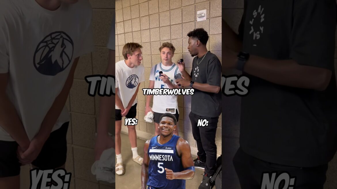 アンソニー・エドワーズの順位は？🏀🍿