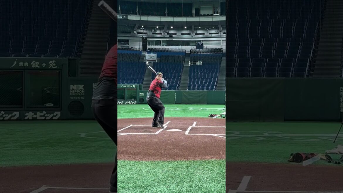 硬式では絶対やらないでください。#野球 #東京ドーム #shorts
