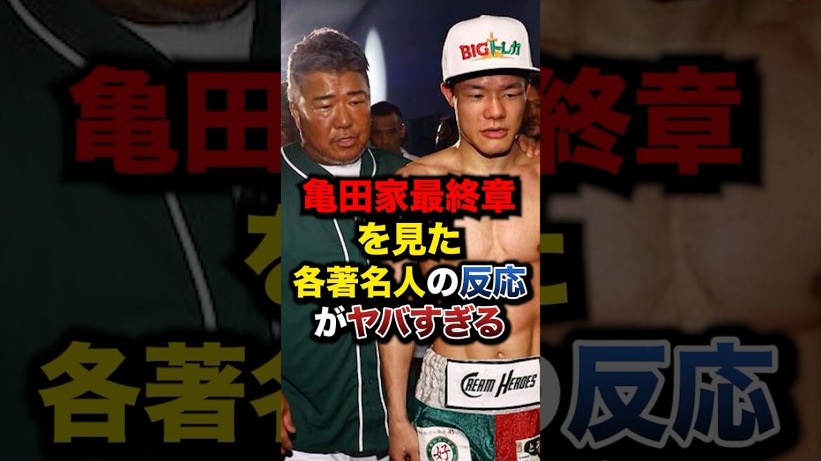 “亀田家最終章”を見た各著名人の反応がヤバすぎる#ボクシング #亀田和毅 #亀田史郎 #亀田大毅 #細川バレンタイン #shorts #3150fight