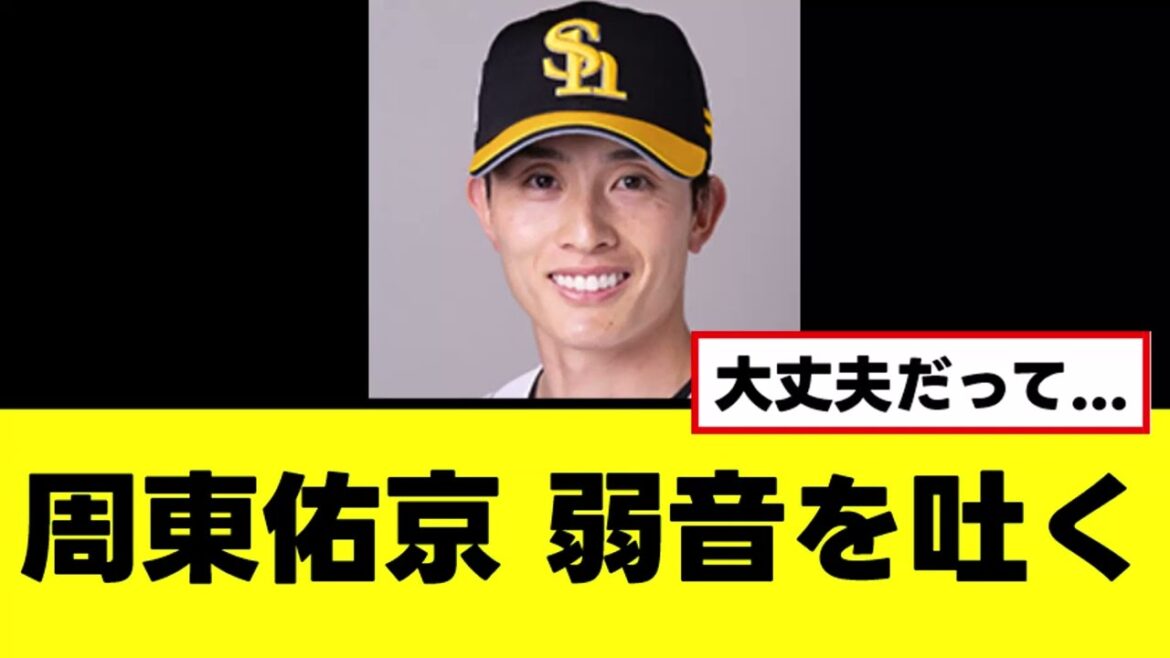 【周東佑京】絶好調なのに悲しい弱音を吐き始める 【周東佑京】絶好調なのに悲しい弱音を吐き始める