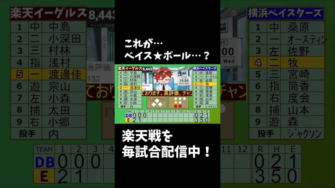 ベイス★ボールを目の当たりにし、電流が走る楽天ファン兼ベイスターズファン 6/4 #rakuteneagles #東北楽天ゴールデンイーグルス #shorts ベイス★ボールを目の当たりにし、電流が走る楽天ファン兼ベイスターズファン 6/4 #rakuteneagles #東北楽天ゴールデンイーグルス #shorts