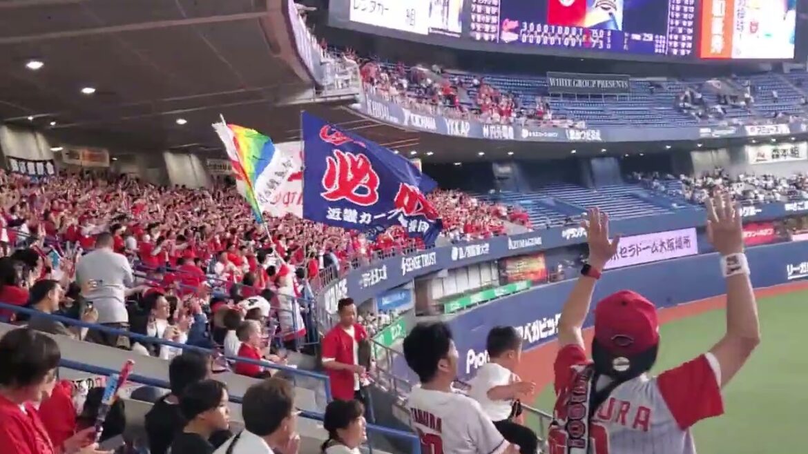 20250603　こいほー！【勝利の瞬間】広島東洋カープ【鬼門と言わせない！交流戦開幕白星】@京ｾﾗﾄﾞｰﾑ大阪･ﾚﾌﾄ外野下段 日本生命ｾ･ﾊﾟ交流戦