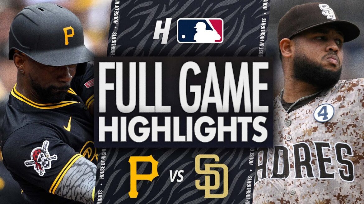 ピッツバーグ・パイレーツ vs サンディエゴ・パドレス - フルゲームハイライト | 2025年6月1日 MLBシーズン