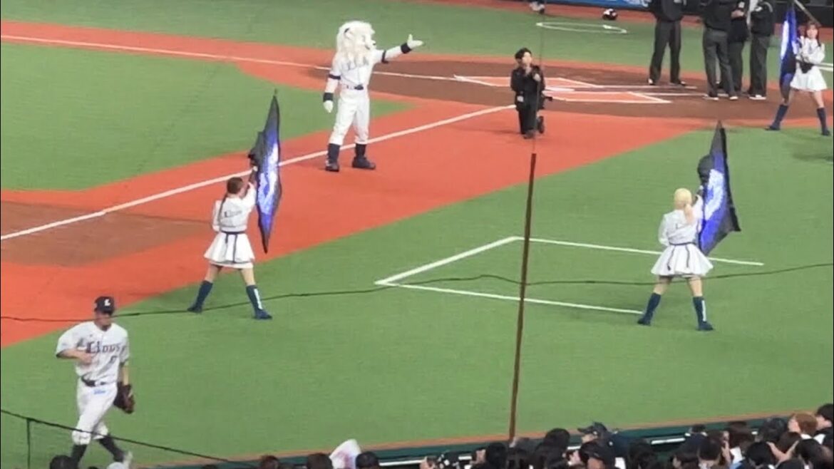 ライオンズスタメン選手送り出し➡︎ 武内夏暉推しの社長の始球式【西武vsヤクルト】2025/6/3