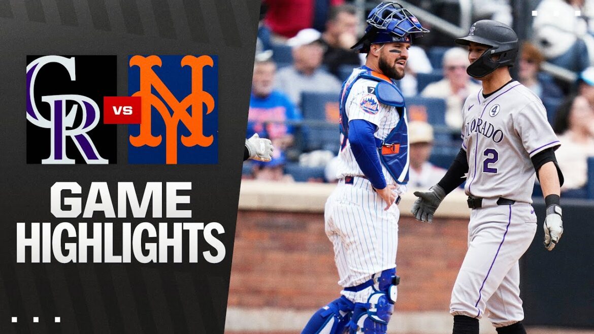 Rockies vs. Mets Game Highlights (6/1/25) | MLB Highlights