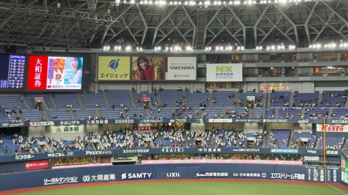 2025/06/03 オリックスバファローズ応援歌1-9 京セラドーム大阪 交流戦 広島東洋カープ