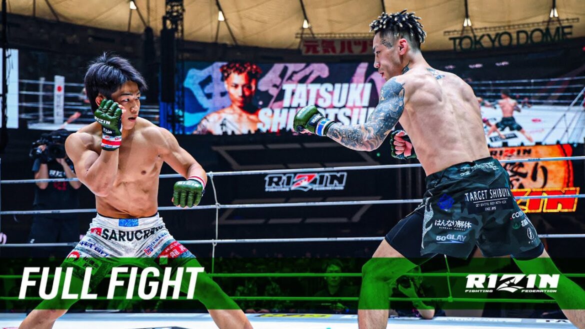 Full Fight | ヒロヤ vs. 篠塚辰樹 / Hiroya vs. Tatsuki Shinotsuka - RIZIN男祭り