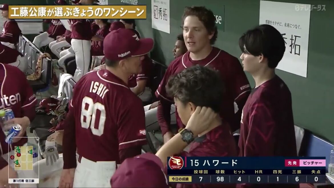 工藤公康が選ぶきょうのワンシーン【巨人×楽天】 工藤公康が選ぶきょうのワンシーン【巨人×楽天】