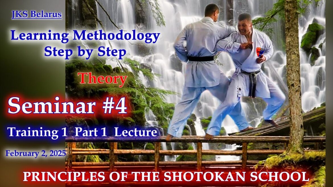SEMINAR #4 Training 1 Part 2 Lecture The kumite system from A to Z