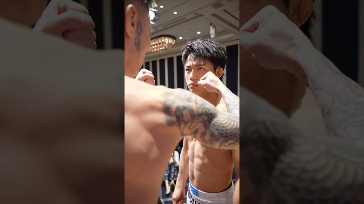 #ヒロヤ vs. #篠塚辰樹 #RIZIN男祭り #公開計量