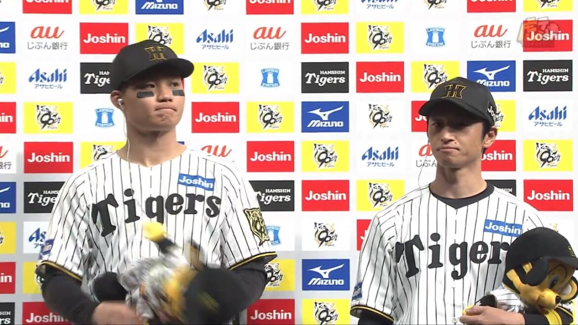 【#森下翔太 選手、 #近本光司 選手のヒーローインタビュー、#藤川球児 監督インタビュー】 6月7日(土) 阪神vsオリックス（甲子園）