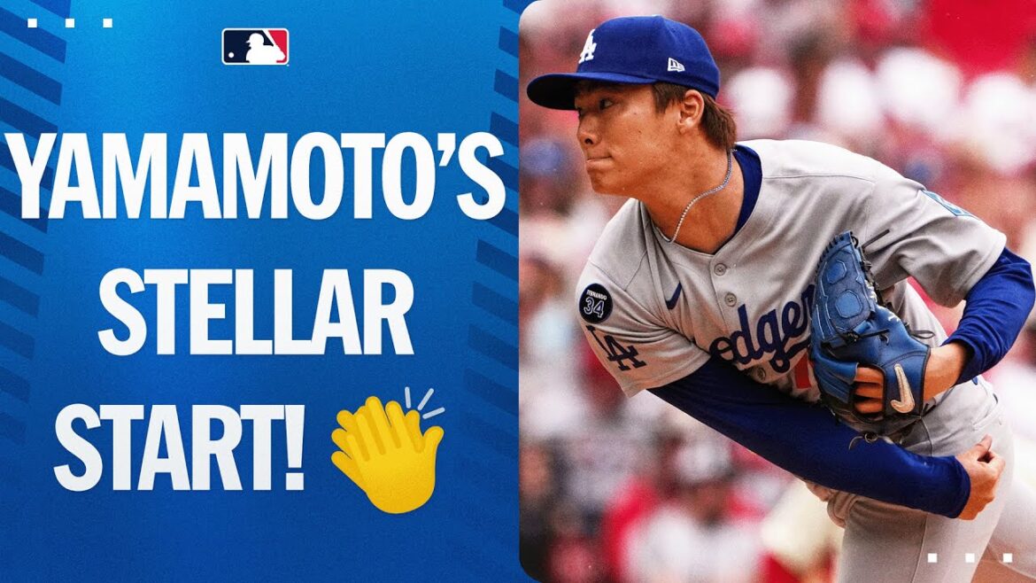 Yoshinobu Yamamoto strikes out 9 over 6 scoreless innings! | 山本由伸本日のハイライト