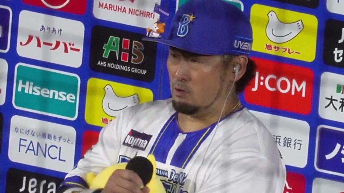 【4打数3安打1HR】「おじさんもまだ負けないぞ」戸柱選手ヒーローインタビュー(2025.5.30/横浜スタジアム）