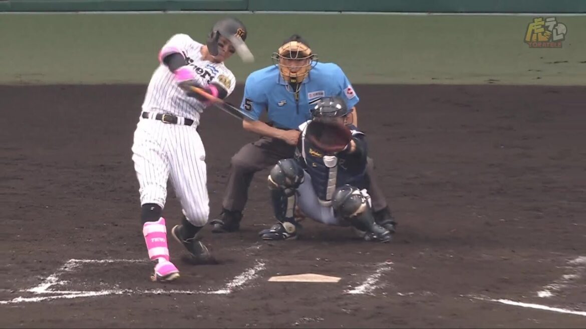 【派手に】8回裏、 #佐藤輝明 選手、センター第17号満塁ホームラン！甲子園で出ました！【2025/6/8 Ｔ－Ｂ】