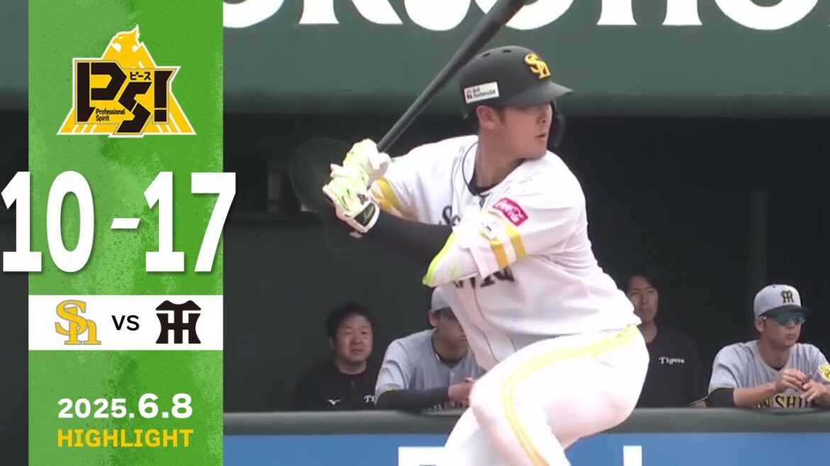 【2軍戦ハイライト】6月8日 vs阪神