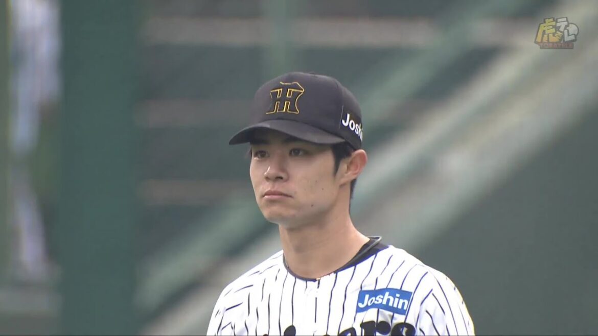 【グラブの先】6回表、 #中野拓夢 選手がセカンド後方の難しい打球をキャッチ！凄いプレーです！【2025/6/8 Ｔ－Ｂ】