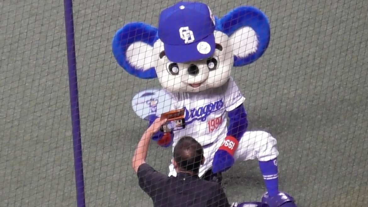 ドアラとロッテ梶原広報　中日ドラゴンズVS千葉ロッテマリーンズ　2025/06/08