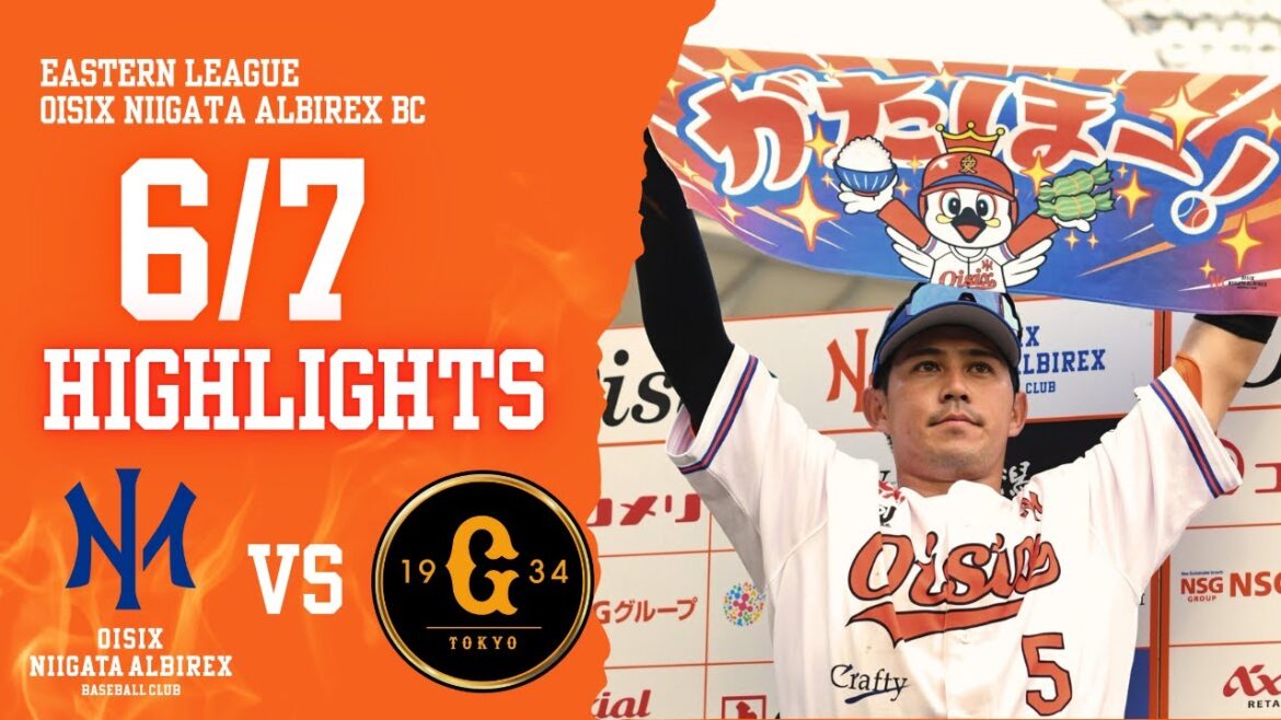 6月7日　VS読売ジャイアンツ（エコスタ）