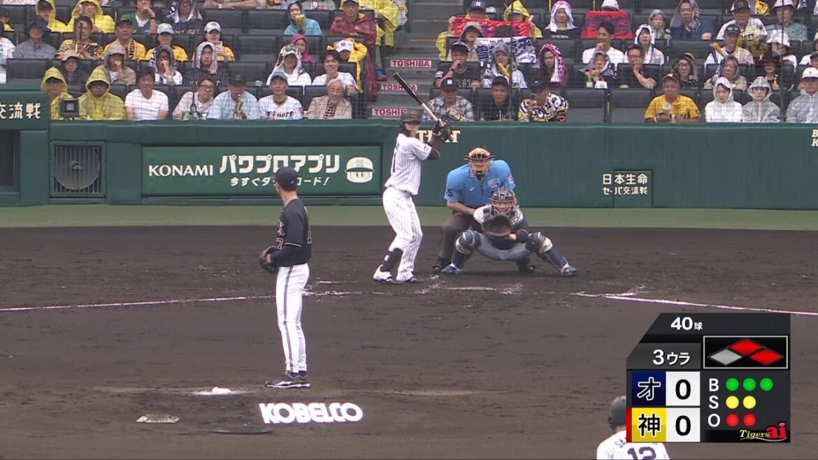 【粘り強さ】3回裏、 #中野拓夢 選手がしぶとくレフト前へ抜ける先制タイムリーヒット！【2025/6/8 Ｔ－Ｂ】