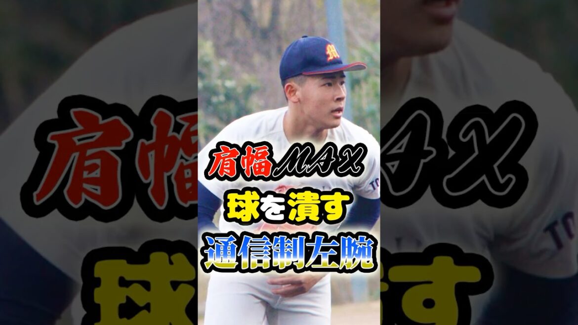 野球界に新たな風を吹き入れる「通信制の逸材」　#野球 #高校野球 #甲子園