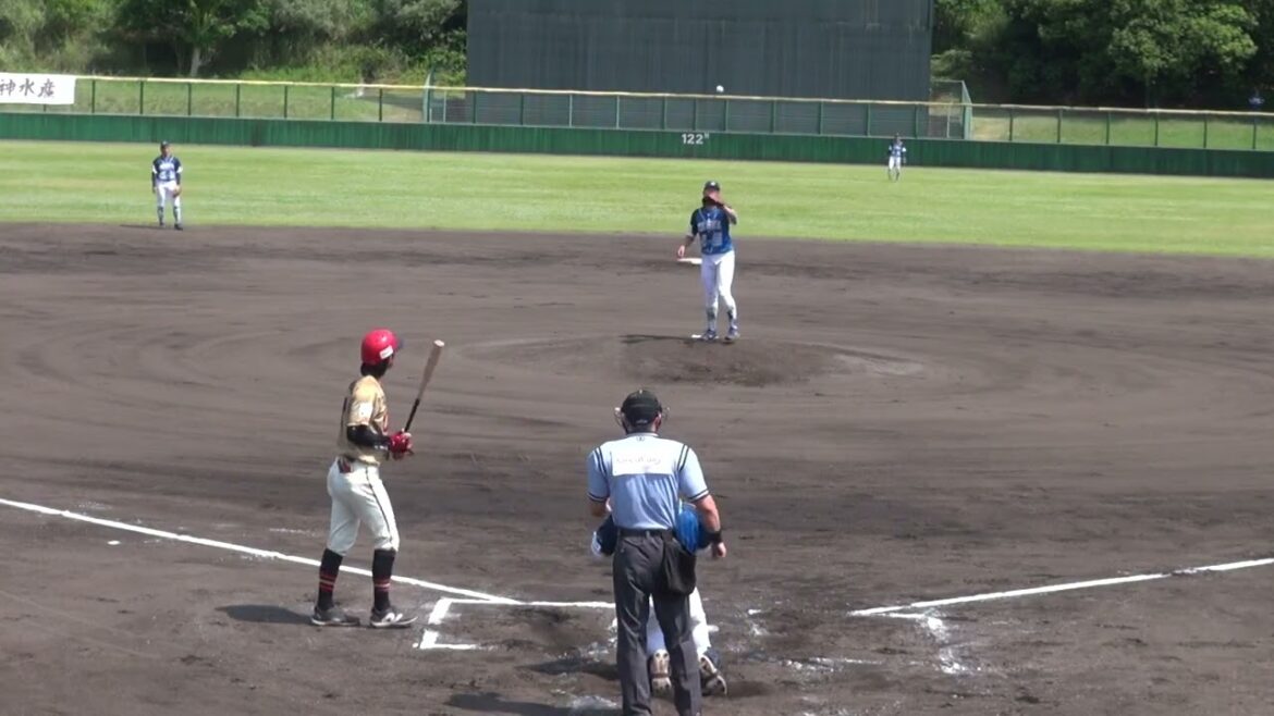 20250601 FD vs IS 1回裏 室戸マリン球場