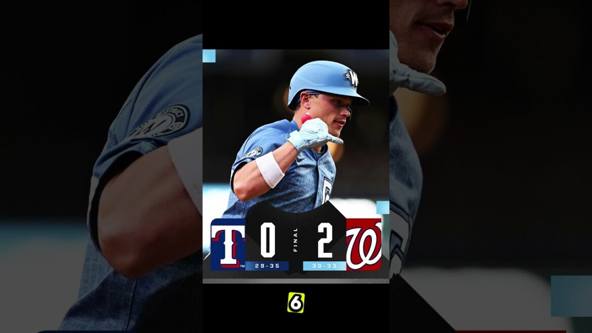 TEXAS RANGERS 0-2 WASHINGTON NATIONALS - MLB - Soroka  encabeza BLANQUEADA contra los Rangers