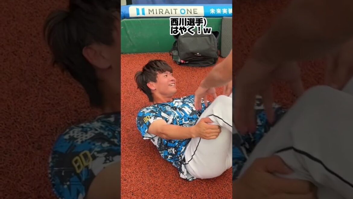 【まさかのフライング！？】仲田慶介選手が体幹トレーニングで奮闘！