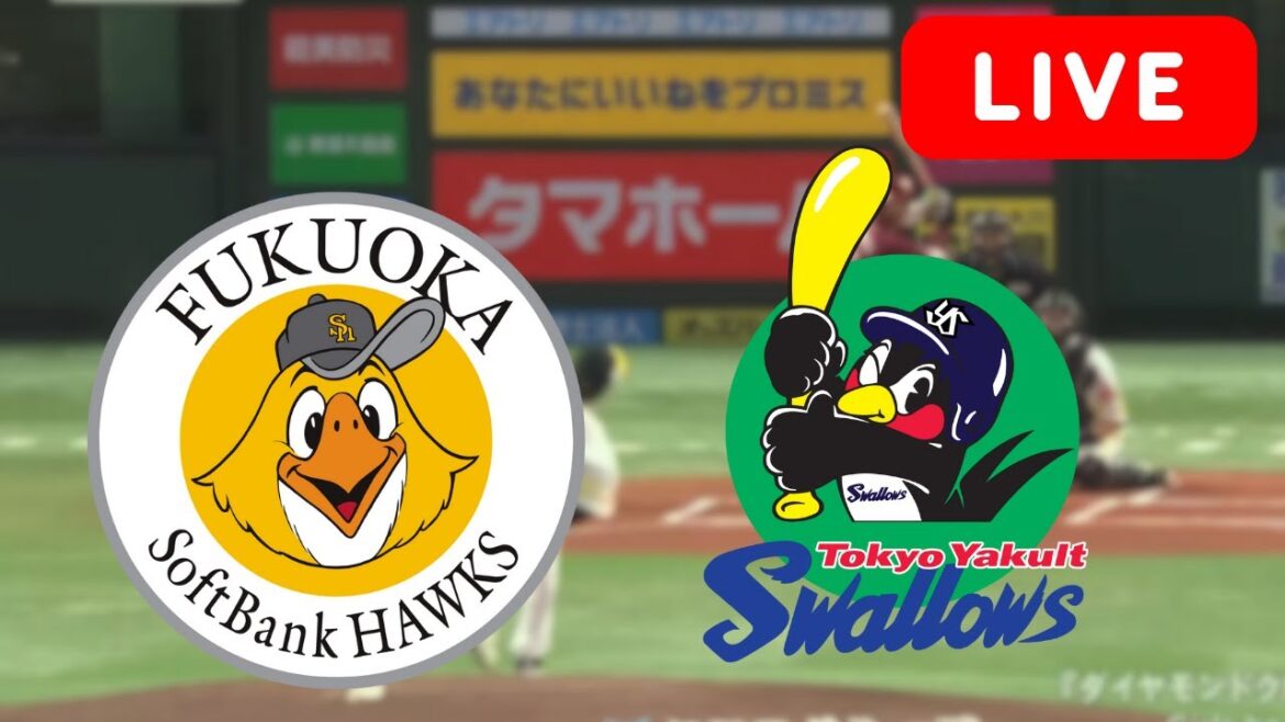 🔴 福岡ソフトバンクホークス vs 東京ヤクルトスワローズ | LIVE ライブ NPB | June 7, 2025