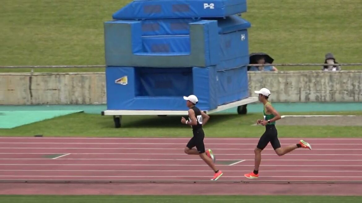 20250607141253宮崎地区中学総体共男3000ｍ決勝 秋月 祐人3/宮崎(大淀中)8'49"41 大会新