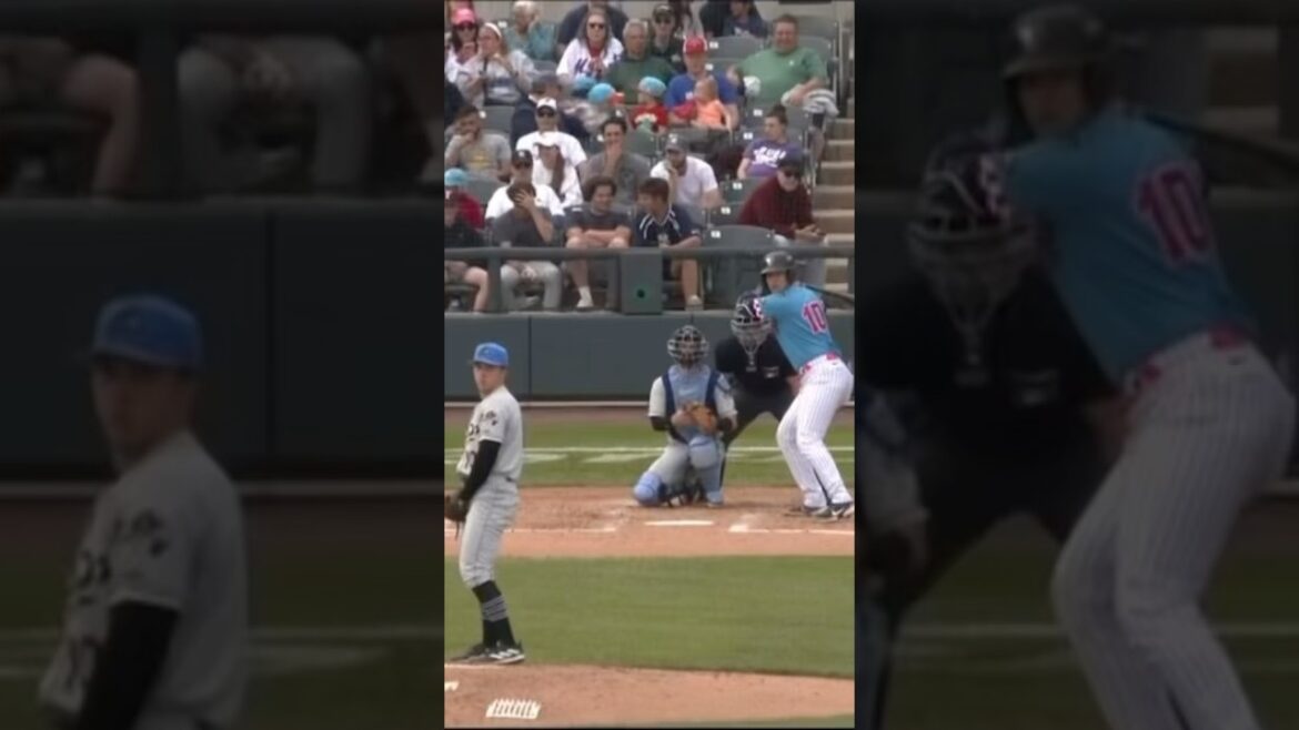 🚨Rafael Flores crushed his league leading 11th HR!!