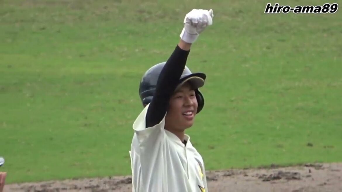 《中学軟式》【ダイジェスト】   西条中学校  対  広島スターズ   《全日本少年軟式野球大会・広島県決勝大会》【準々決勝３試合目】