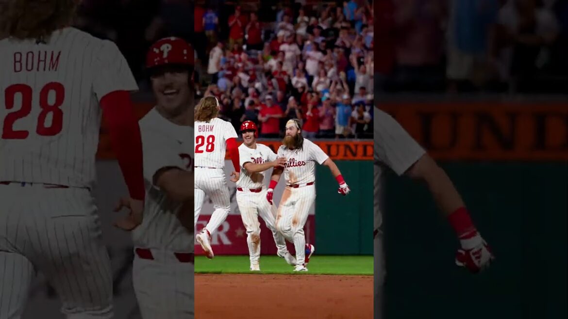 Brandon Marsh walks it off for the Phillies!