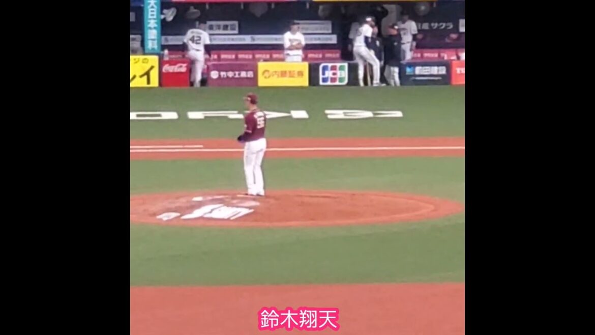 ［開幕戦］20250328　鈴木翔天　投球練習　#shorts@京ｾﾗﾄﾞｰﾑ大阪･ﾚﾌﾄ外野下段