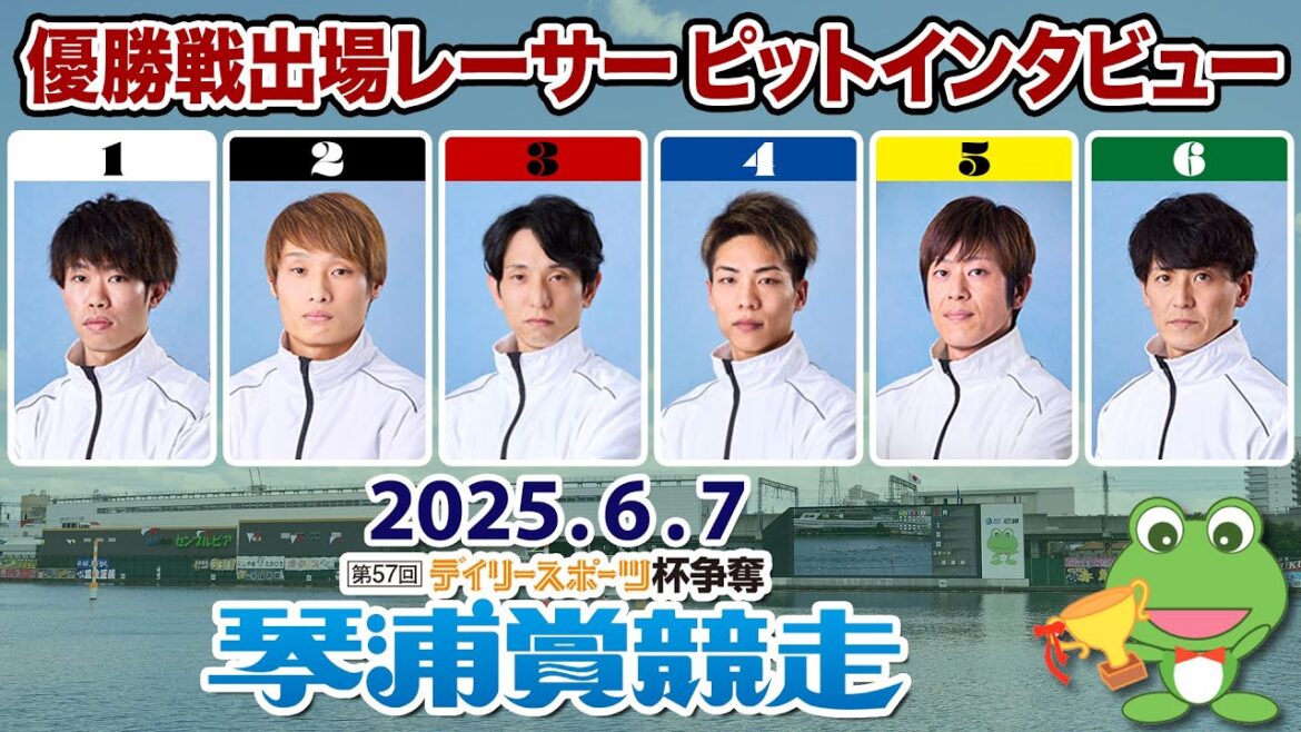 【優出インタビュー】デイリースポーツ杯争奪 第57回琴浦賞競走【2025.06.07】