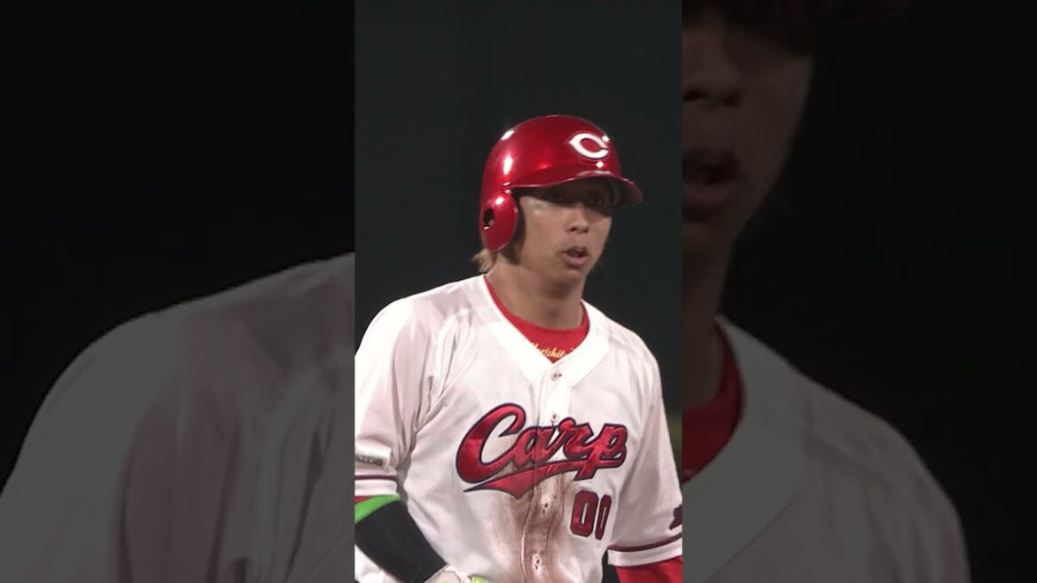 【神走塁】#羽月隆太郎 が緊迫の場面で大仕事🔥言葉が出ない… #カープ #神走塁
