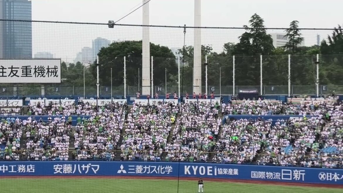 ヤクルト 茂木栄五郎～もぎ！もぎ！もぎえいごろう、からの応援歌 2025.6.8(神宮球場)