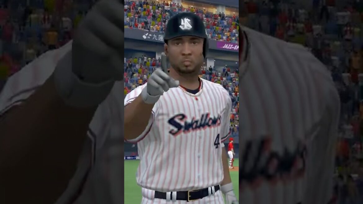 プロスピA バレンティン【背番号4】ホームラン　#プロスピa  #野球　#shorts
