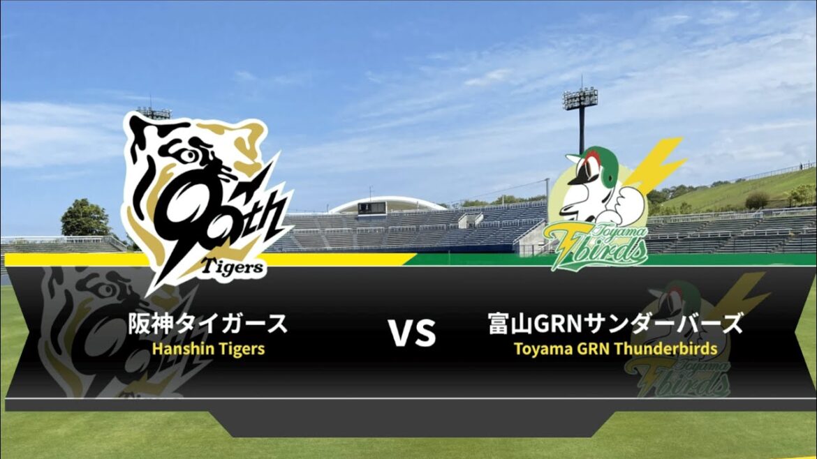【6/11 NPB交流戦】 富山GRNサンダーバーズvs阪神タイガース