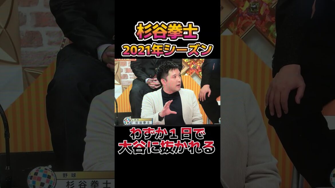 【祝100万再生】杉谷の2021年シーズンをわずか1日で超える大谷翔平！