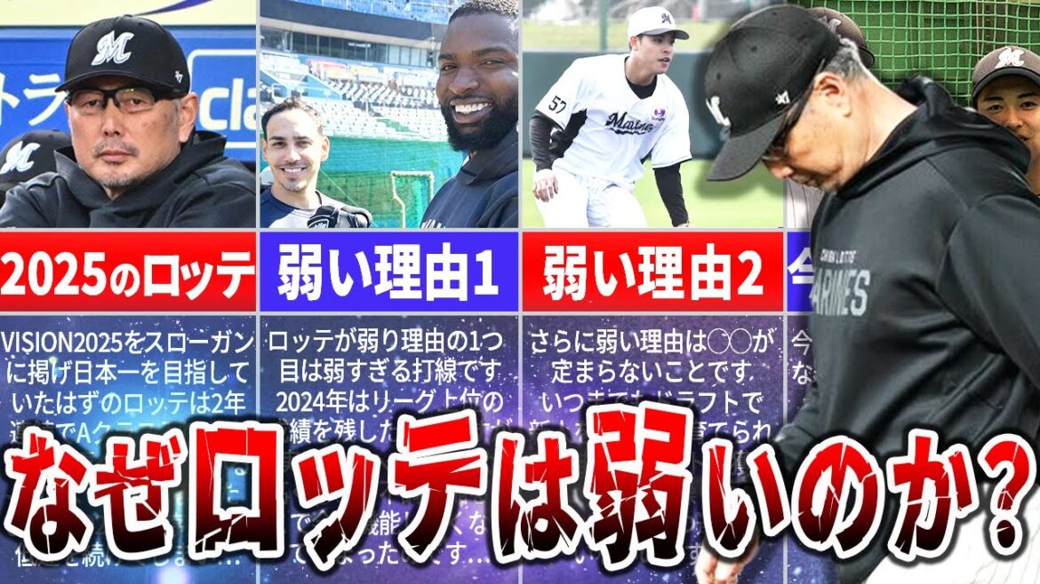 もうAクラスは無理?!千葉ロッテマリーンズが2025年に失速した理由 もうAクラスは無理?!千葉ロッテマリーンズが2025年に失速した理由