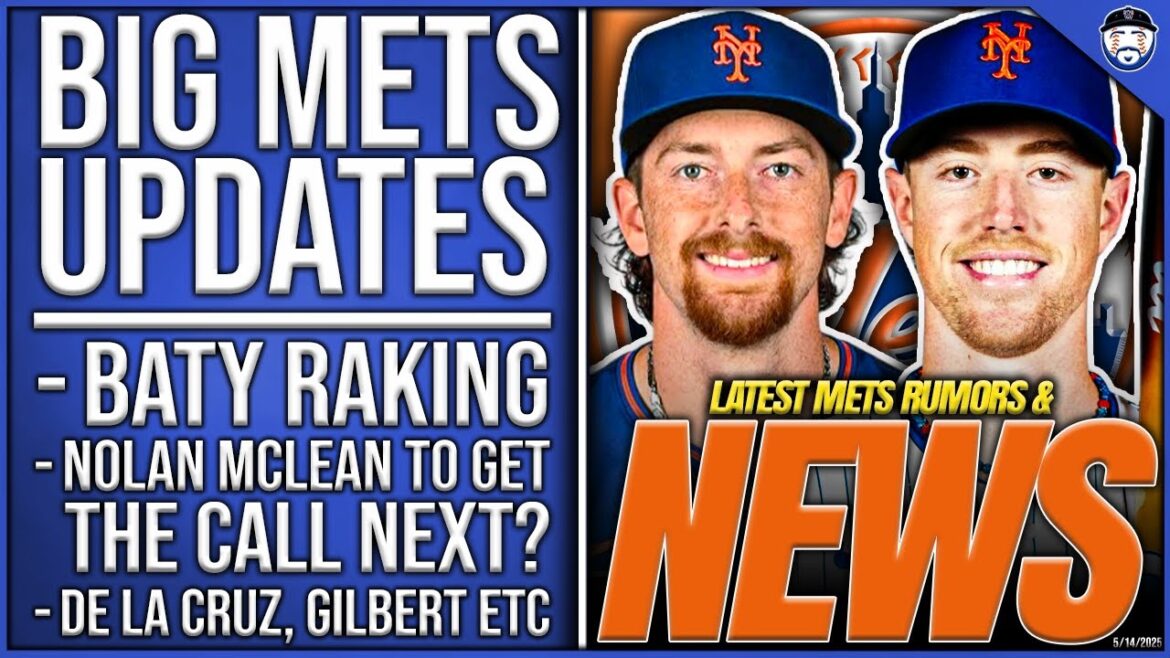 BIG Mets Updates: Brett Baty RAKING, McLean, Felipe De La Cruz, Gilbert, Prospect Report