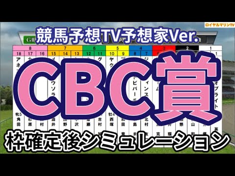 【CBC賞2024】【競馬予想TV予想家Ver.】ウイポ枠確定後シミュレーション アグリ キタノエクスプレス スズハローム ジャスティンスカイ カンチェンジュンガ #2880 【CBC賞2024】【競馬予想TV予想家Ver.】ウイポ枠確定後シミュレーション アグリ キタノエクスプレス スズハローム ジャスティンスカイ カンチェンジュンガ #2880