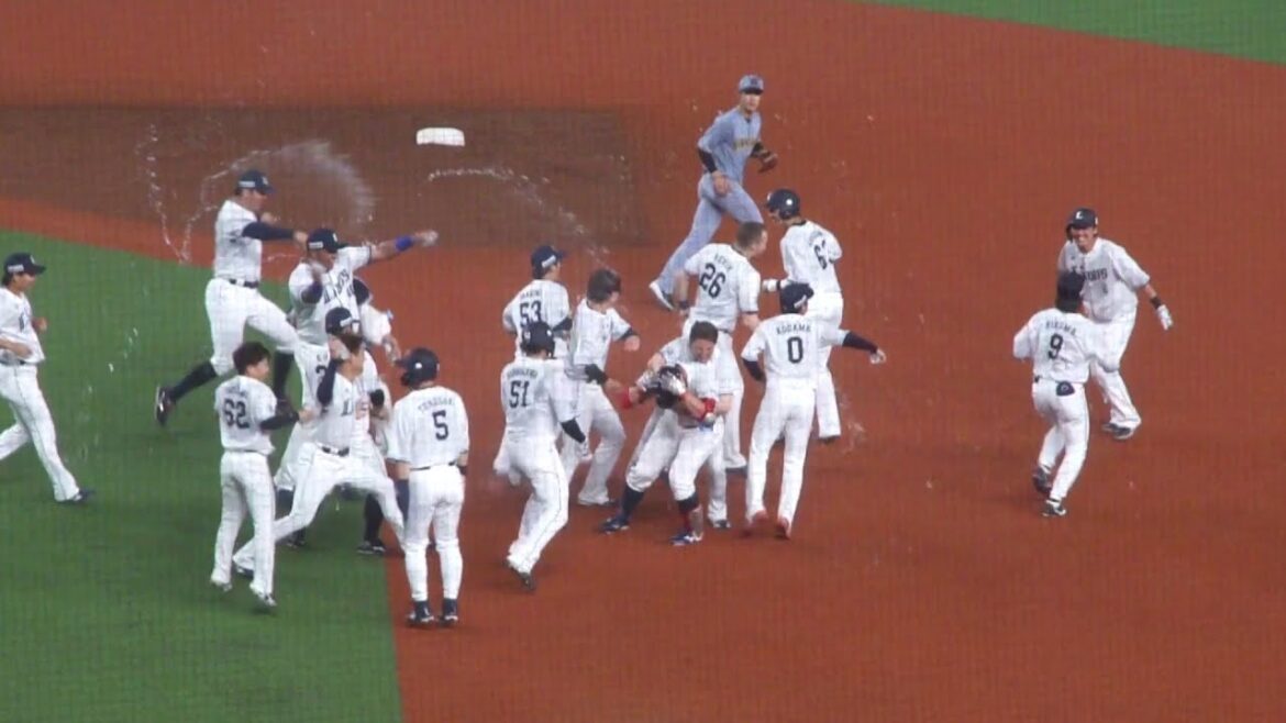 埼玉西武ライオンズ 炭谷銀仁朗 劇的サヨナラタイムリーヒット　西武 3x - 2 阪神　2025年6月11日(水)　ベルーナドーム交流戦